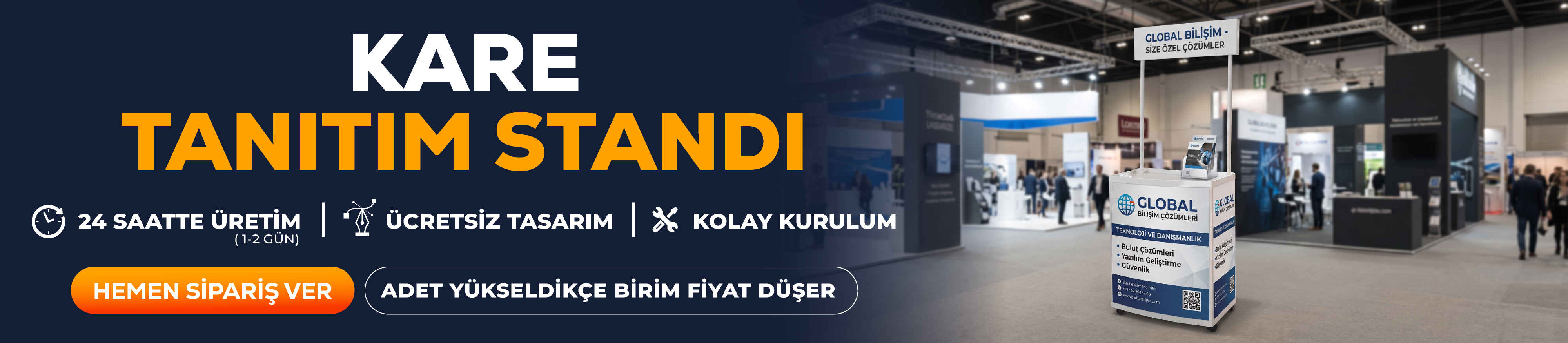 Kare Tanıtım Standı