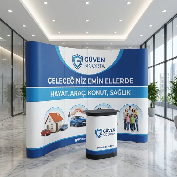 3x4 Örümcek Tanıtım Stand