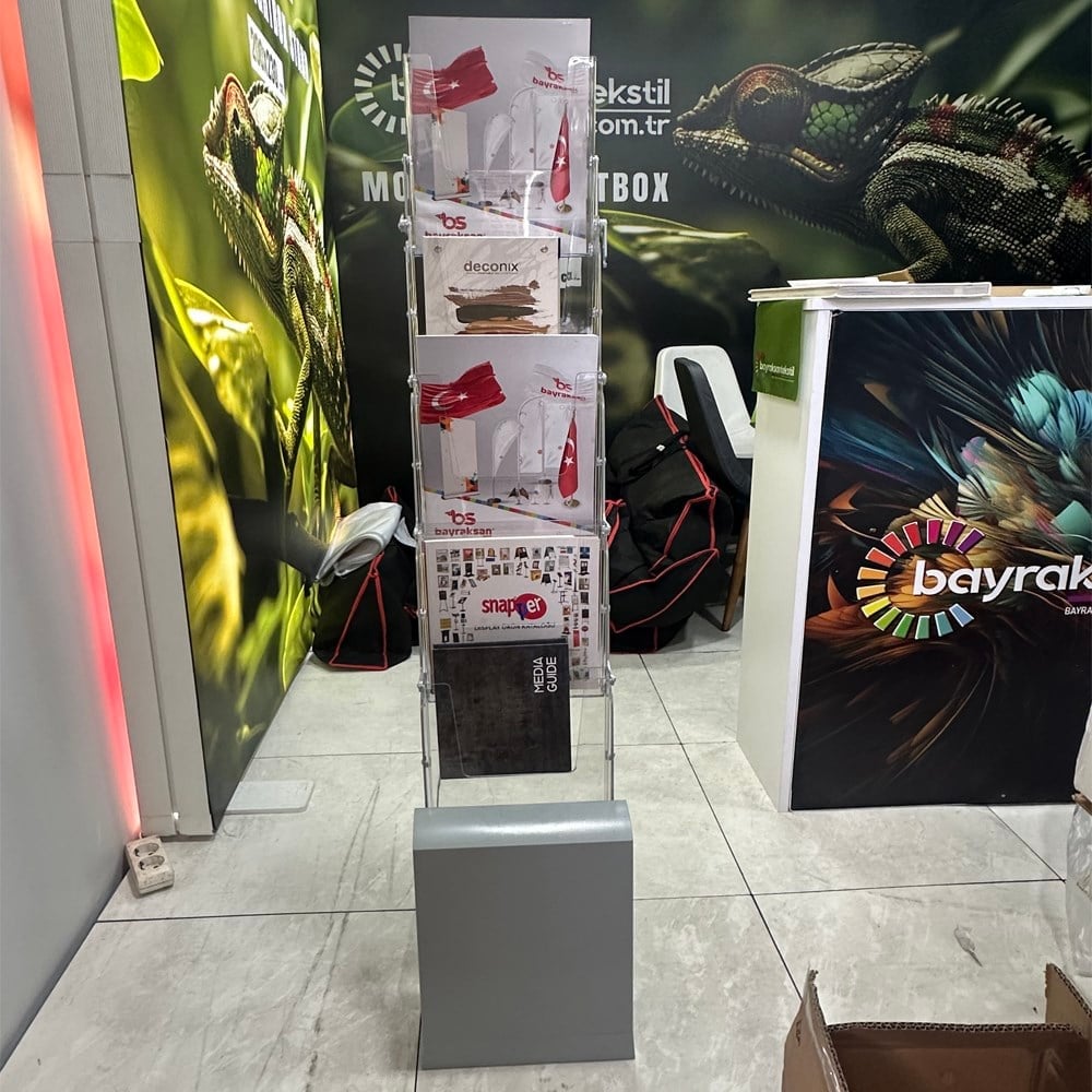 Ayaklı Broşür Tanıtım Standı