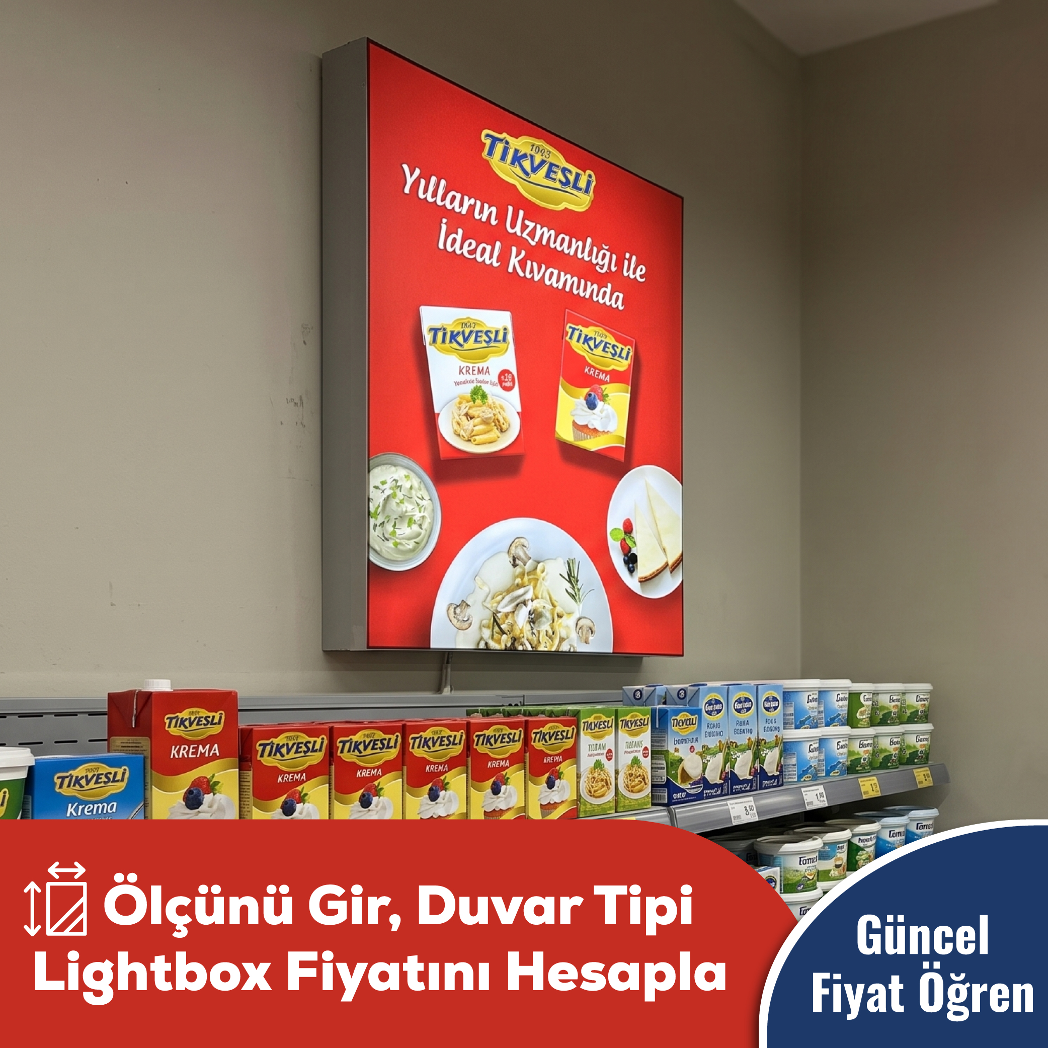 Duvar Tipi Lightbox