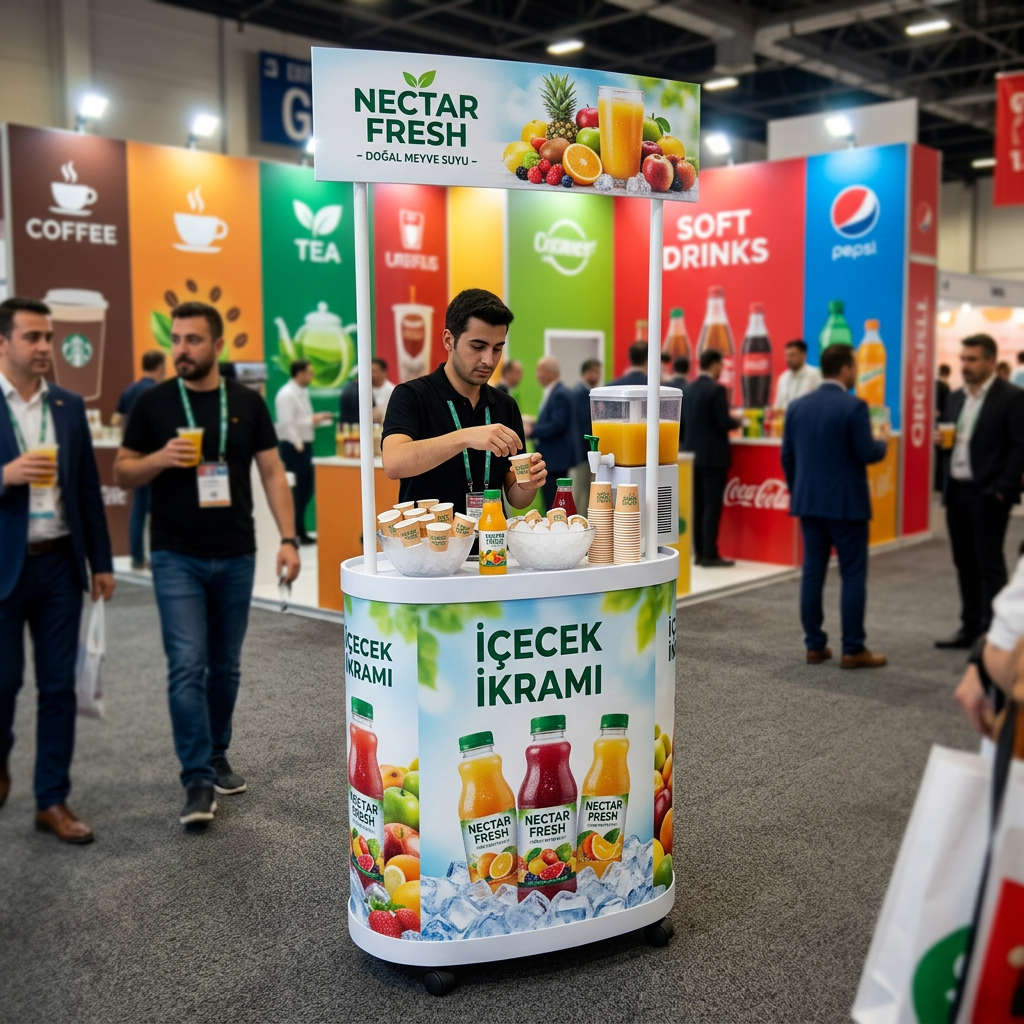 İçecek Tanıtım Oval Stand