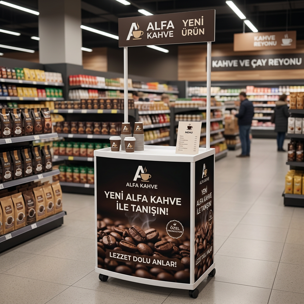 Kare Promosyon Standı