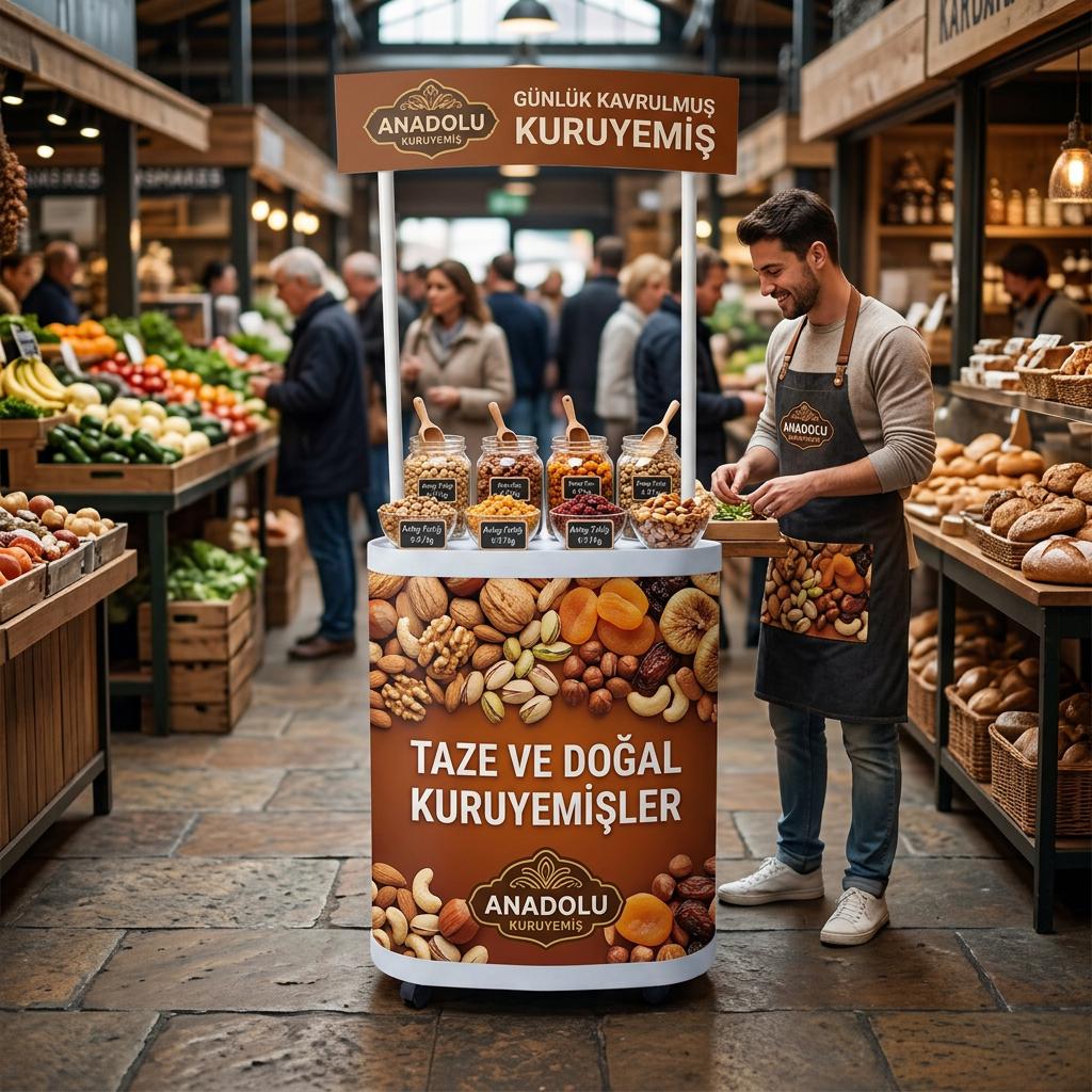 Kuruyemiş Tadım Standı