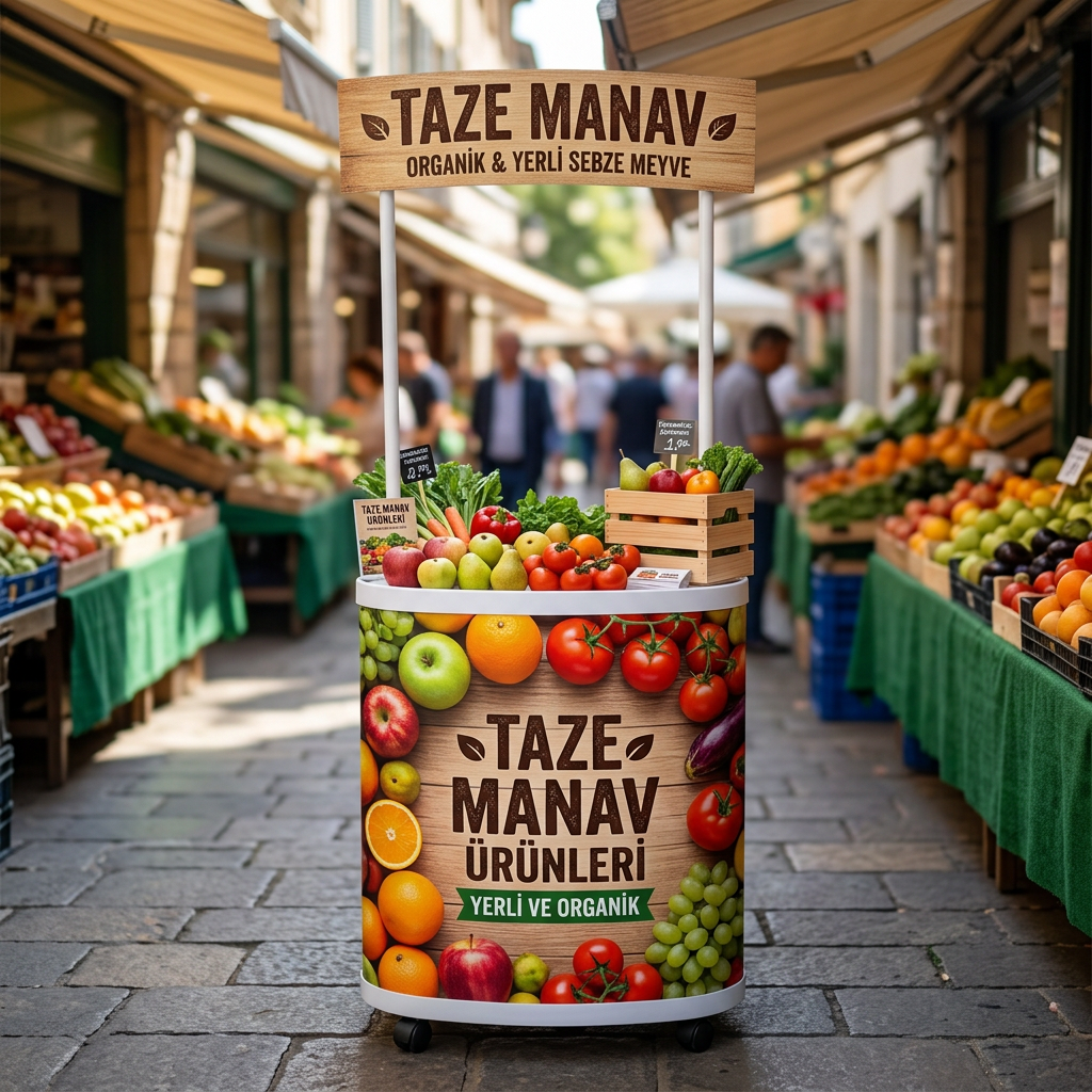 Manav Tadım Standı