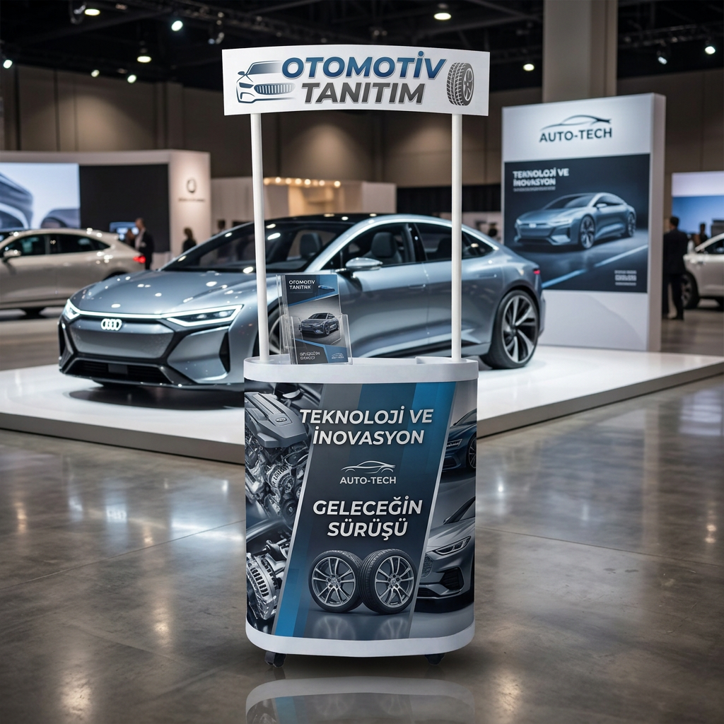 Otomotiv Tanıtım Oval Stand